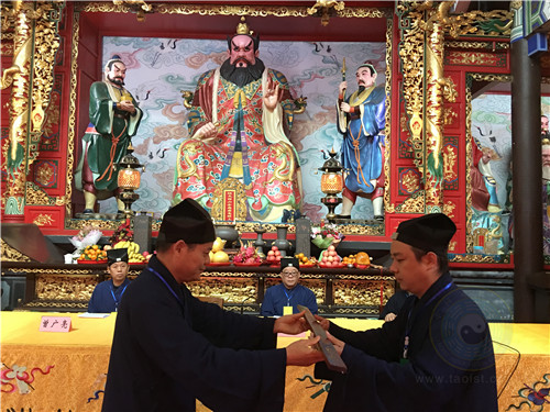 戊戌2018年海外正一派道士授箓活动举行开坛安监斋等