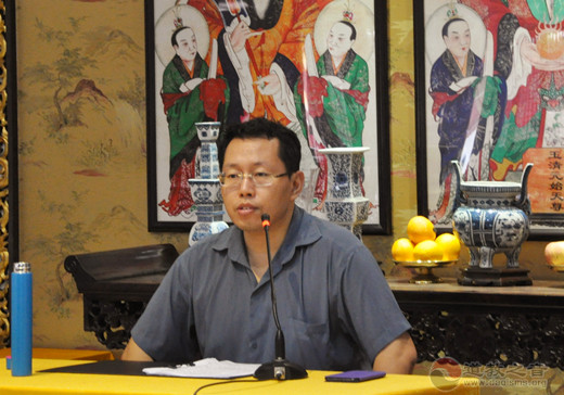 "读经,讲经"能力,培养年轻讲经人才,促进道风建设和弘道人才队伍建设