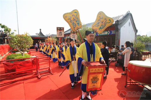 徐州市舉行首次道教婚禮演繹兩岸一家親